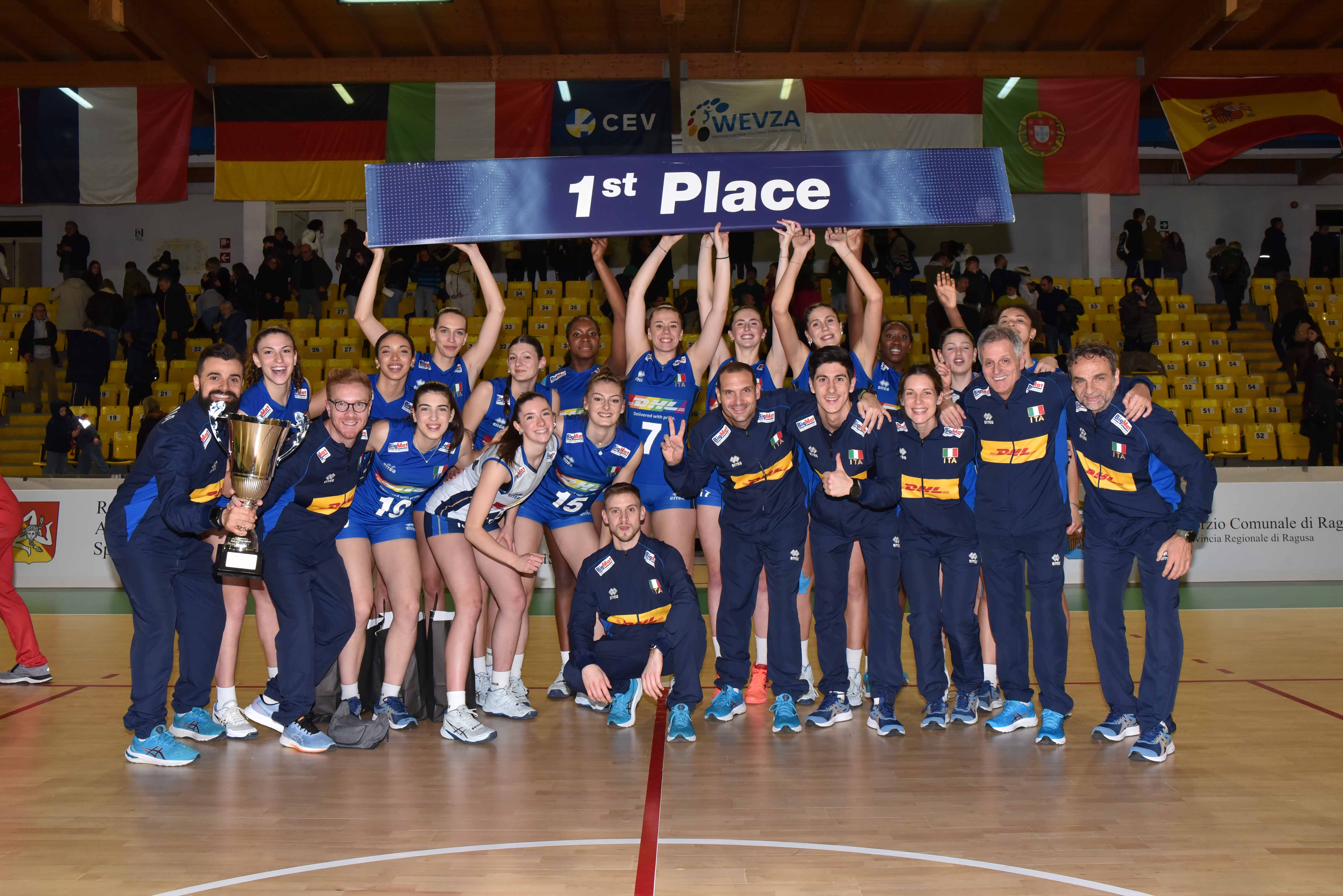 WEVZA: L’ITALIA IN FINALE SUPERA LA SPAGNA E STACCA IL PASS PER I CAMPIONATI EUROPEI